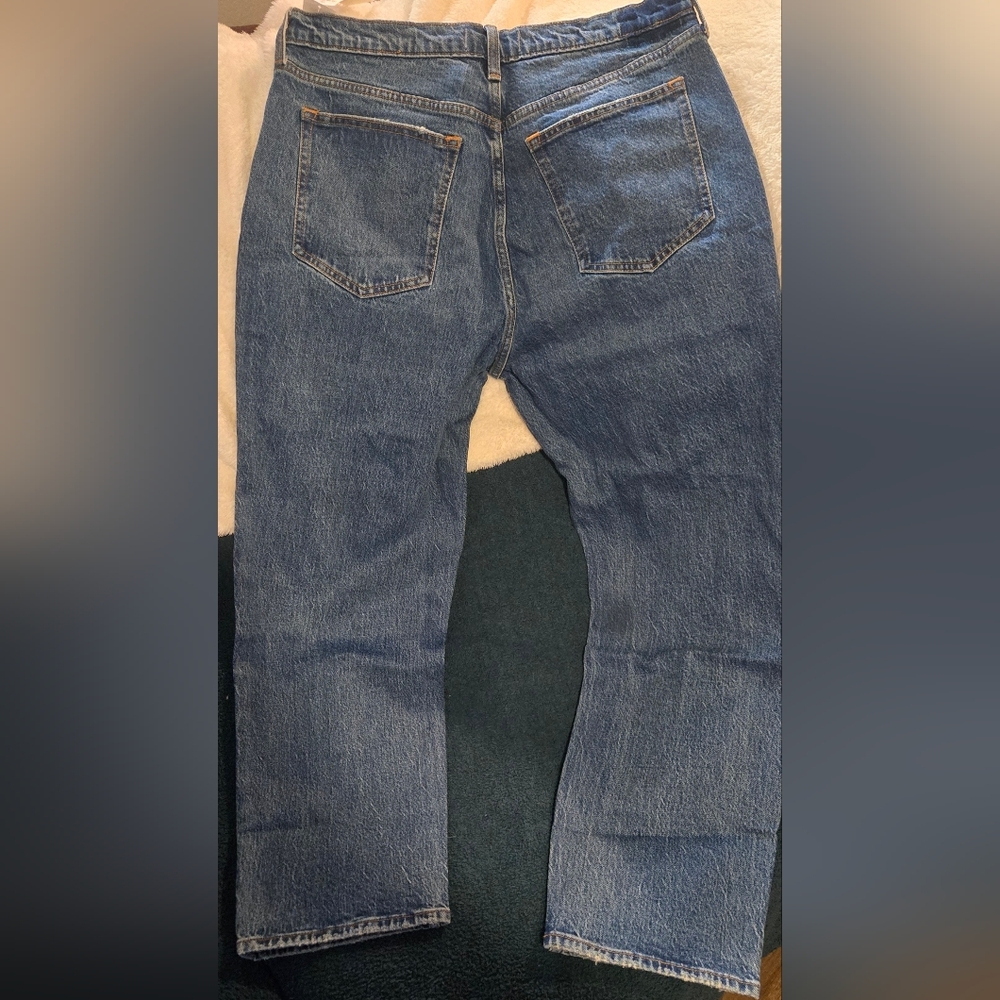 Never worn 90s Straight Ultra High Rise 33/16 Short Womens Jeans - Picture 2 of 5